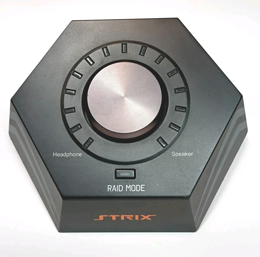 ASUS STRIX RAID PRO Control Box Sound Card Accessory Untested