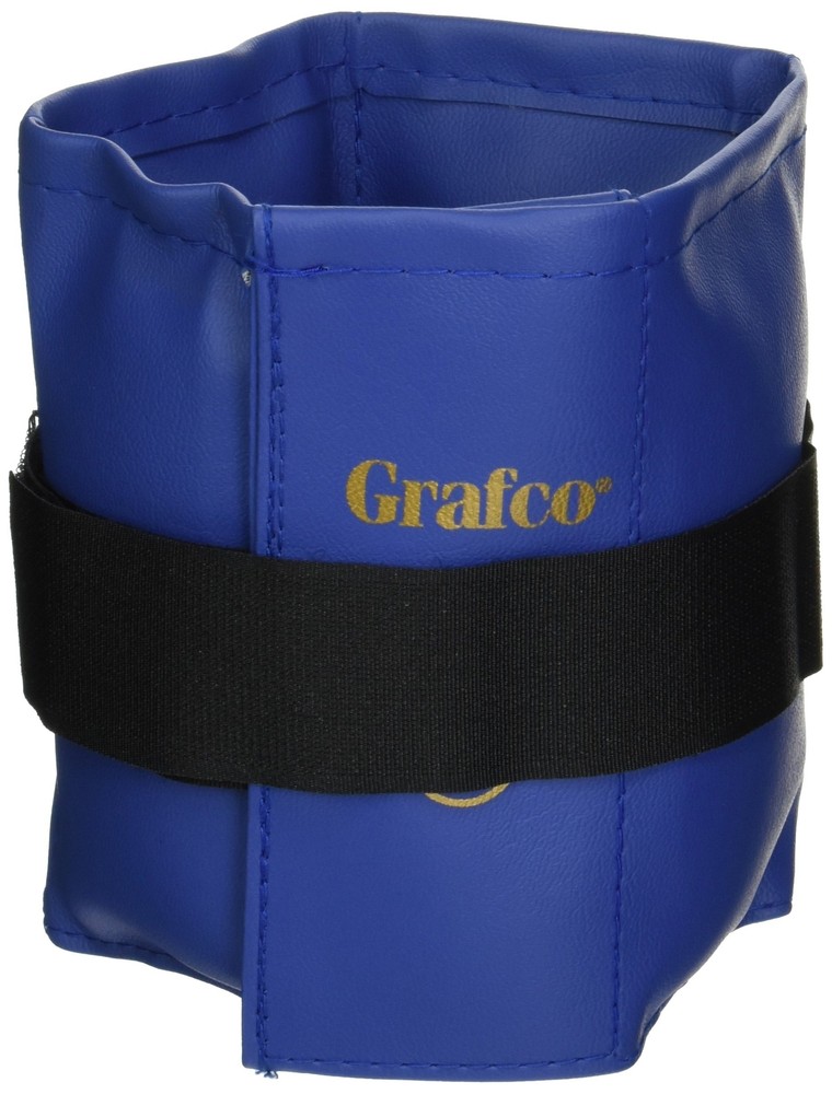1897 Grafco Wrist and Ankle Adjustable Workout Weights Blue 4 lbs