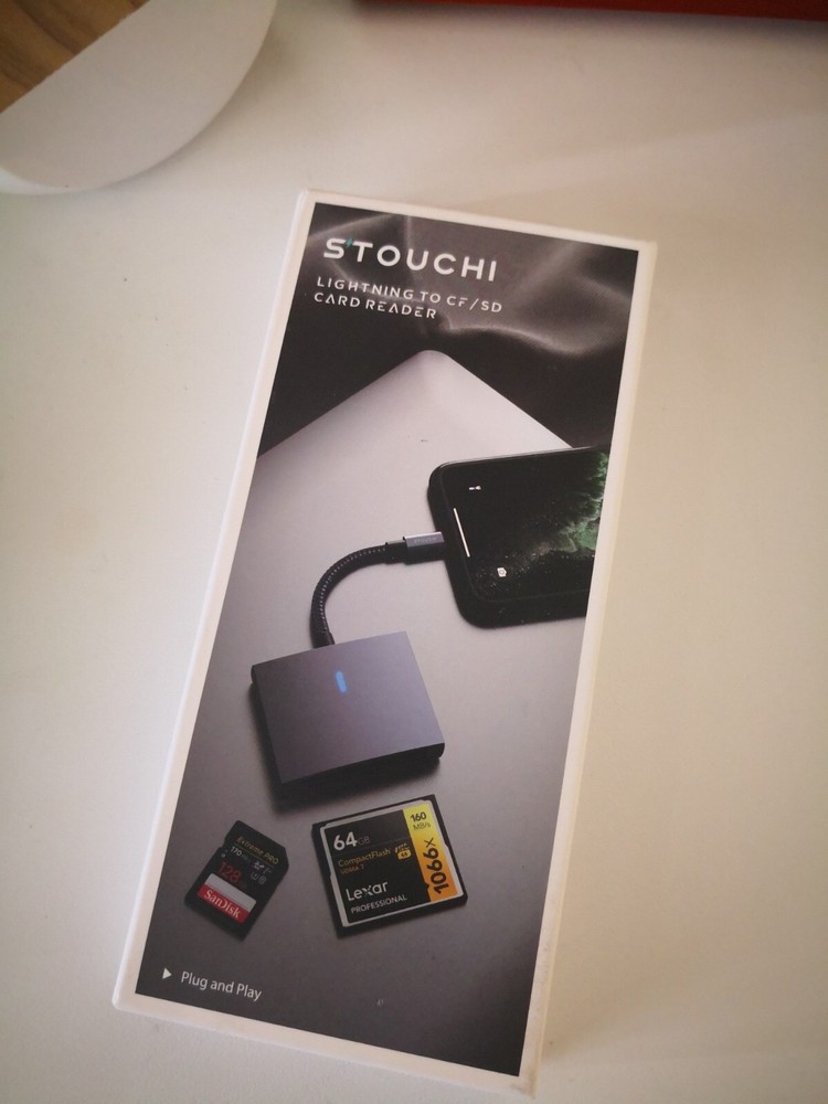 NEW SD Card Reader for iPhone/iPad/Macbook,Cameras, and More.