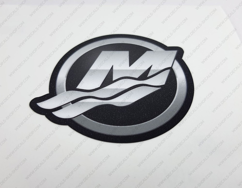 Mercury 75 hp 4-Stroke EFI 2006-2012 outboard engine decals sticker set