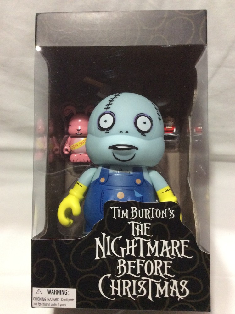 Disney Vinylmation Nightmare Before Christmas 9" Behemoth +Bunny +Nutcracker