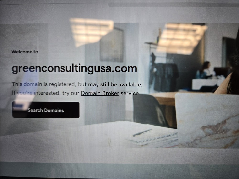 ☆ GreenConsultingUSA.com Domain Name ☆ – GoDaddy Domain.