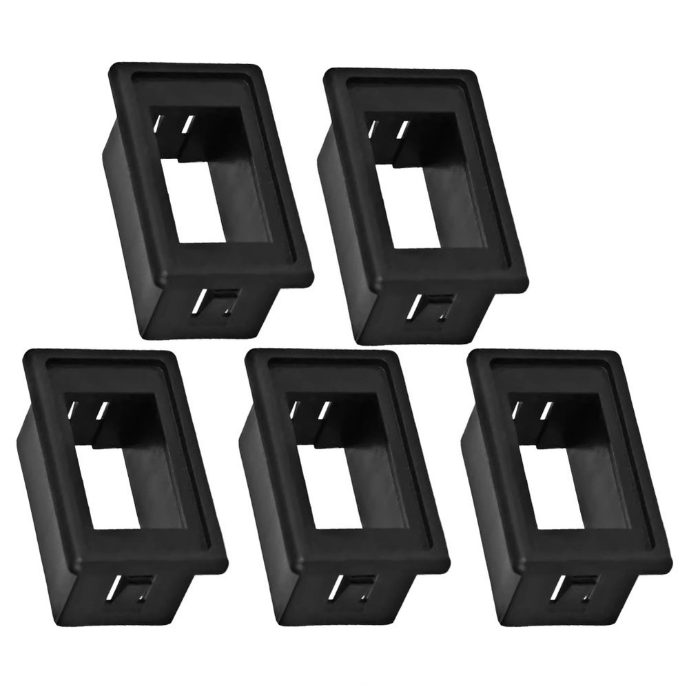 Compact Design 5pcs Rocker Switch Holders Suitable for Various Vehicles