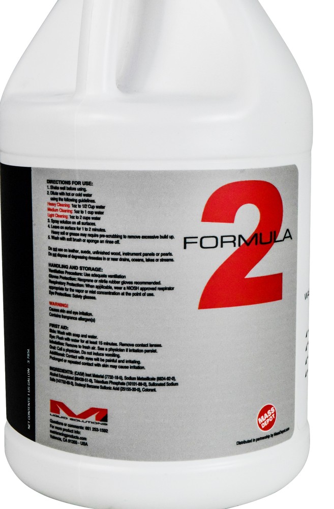 Matrix Liquid Solutions Formula 2 Biodegradable Wash Degreaser Gallon
