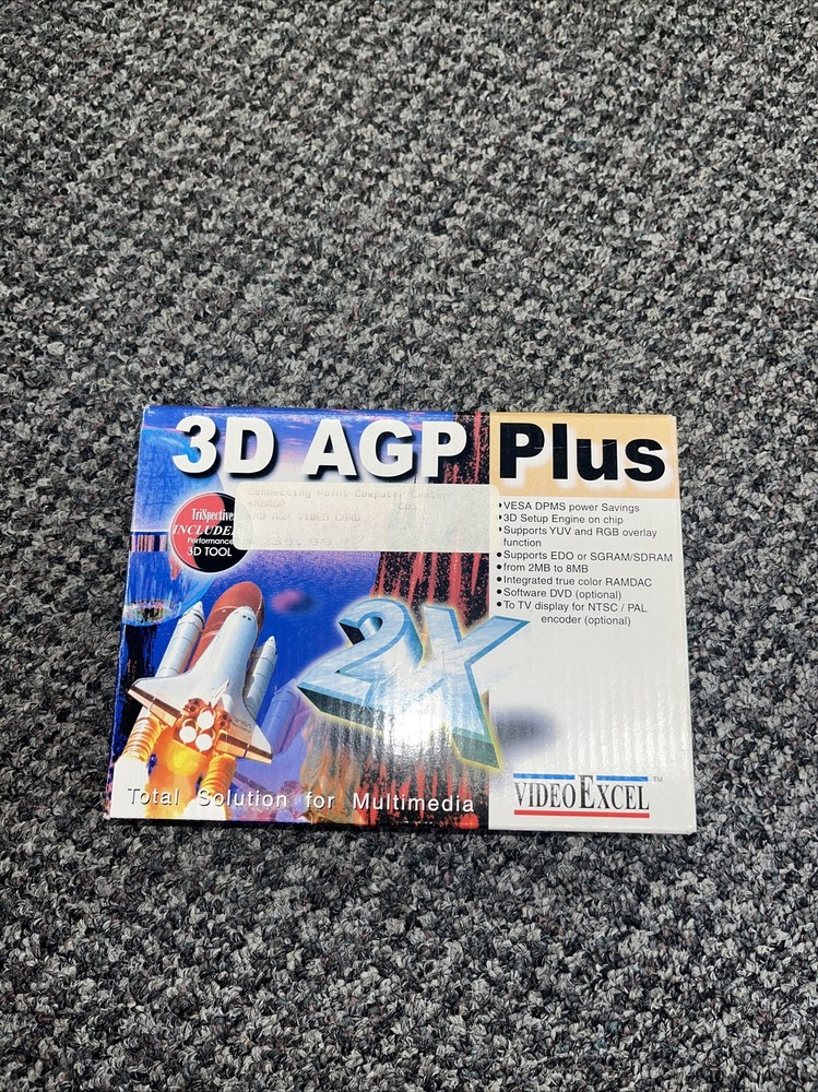 3D APG PLUS VIDEO EXCEL - GRAPHICS CARD
