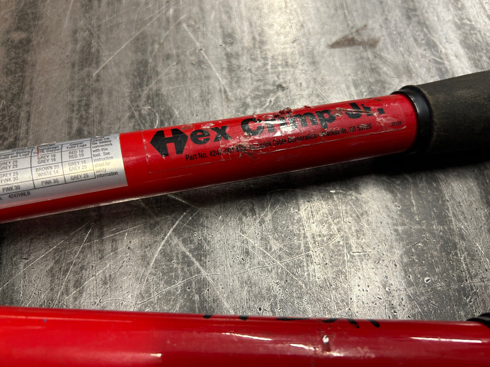 QuickCable Tool Hex Crimp Jr. 4247-001 Handheld Crimper #13