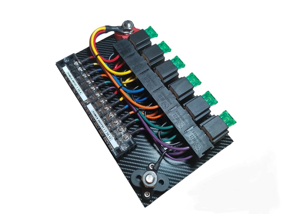 Relay Box compatible with Fueltech Haltech Holley Microtech AEM Megasquirt
