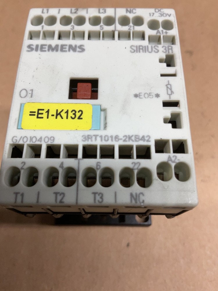 Siemens 3RT1016-2KB42 Contactor #4002PT128
