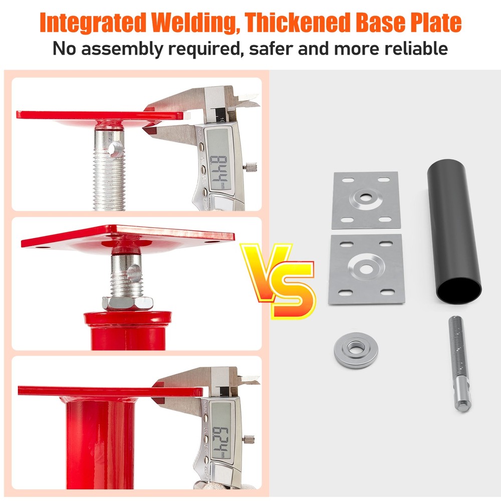 2Pc House Leveling Lift Sagging Floor Beam Column Support Jack Post Tool Durable