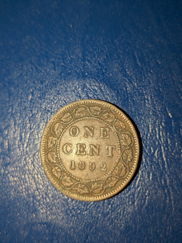 1892 Large Cent Canada (KM.#7)