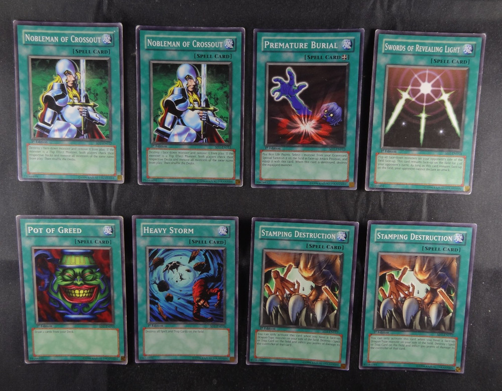 Structure Deck Dragon's Roar COMPLETE with Anime Sleeves - 1st Edition - SD1