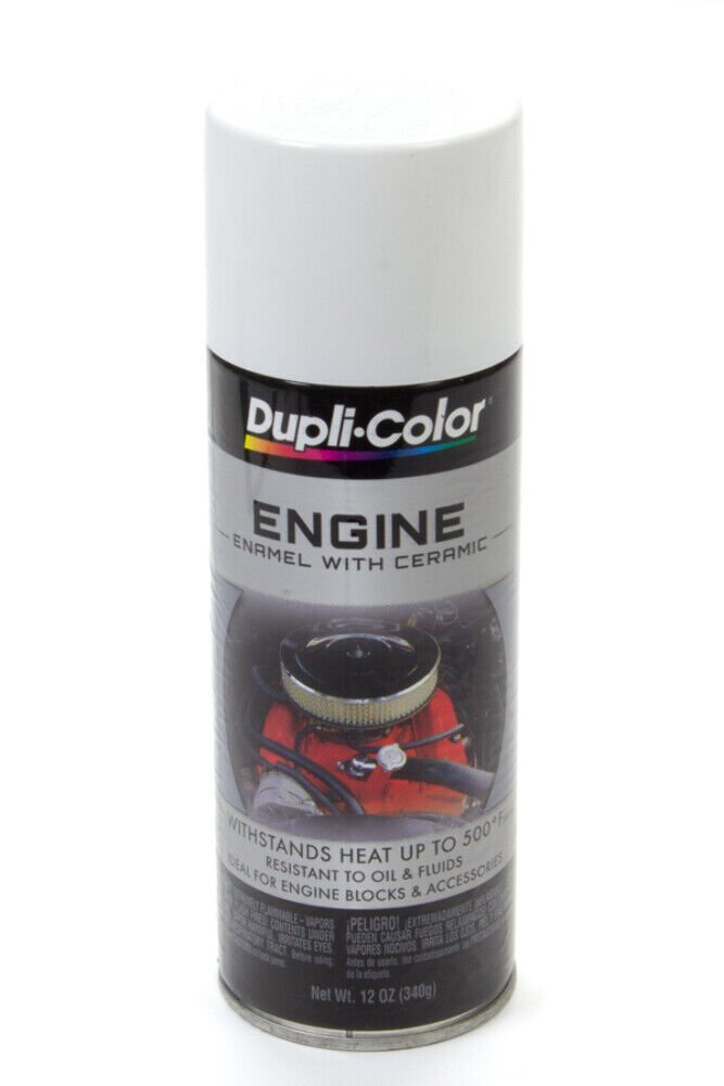 DUPLI-COLOR/KRYLON (DE1602) White Engine Paint 12oz
