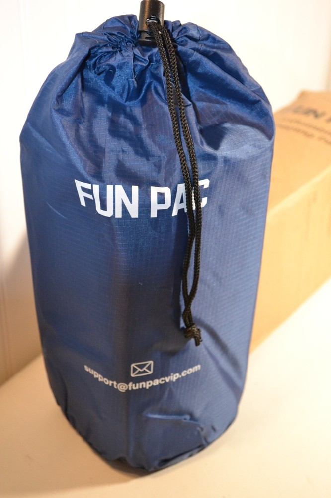 FUN PAC Sleeping Pad For Camping Blue & Green