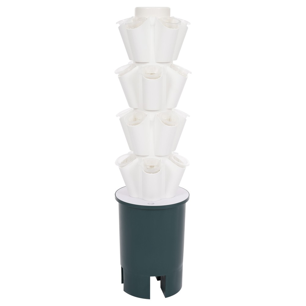 20 Hole Hydroponic Tower Hydroponics Growing System Kit Vertical Planting Tower