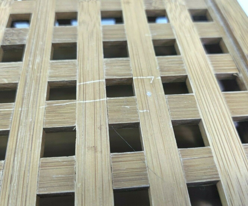 Wooden Box Cutout Square Pattern READ!!!