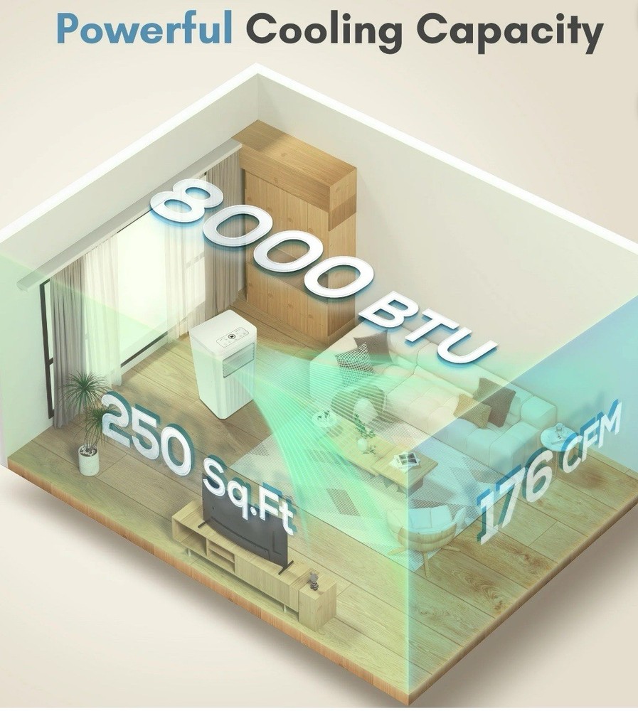 Portable Wireless Air Conditioner Unit