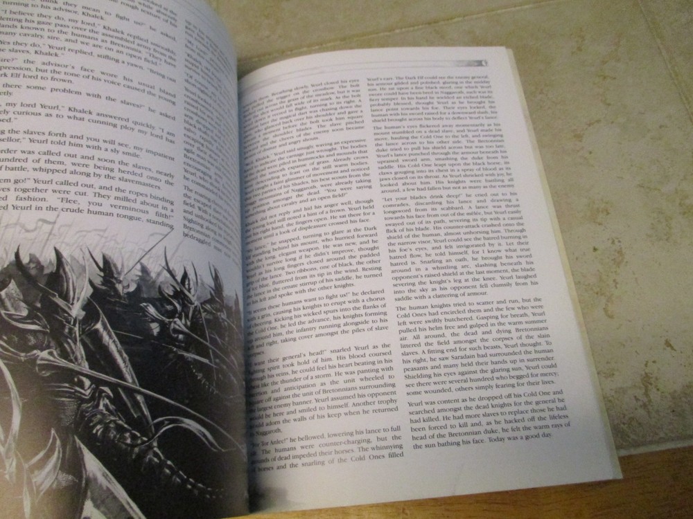 Warhammer Classic Dark Elves Elf Army Book Codex 2001 OOP RPG Supplement