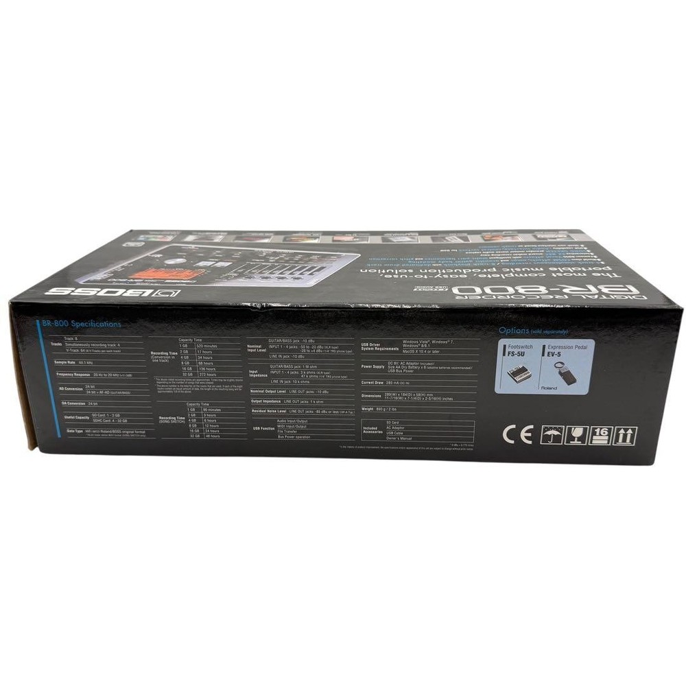 BOSS BR-800 Multitrack Recorder Complete Accessories Excellent Condition Japan