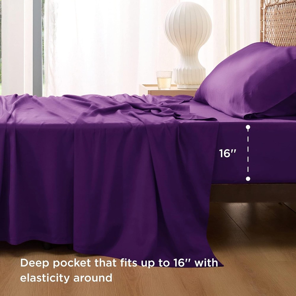 Cooling Bedding Queen Size Made from Bamboo Fiber