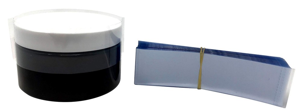 Clear Perforated Shrink Bands for 8oz & 4oz Jars, 250 Pack