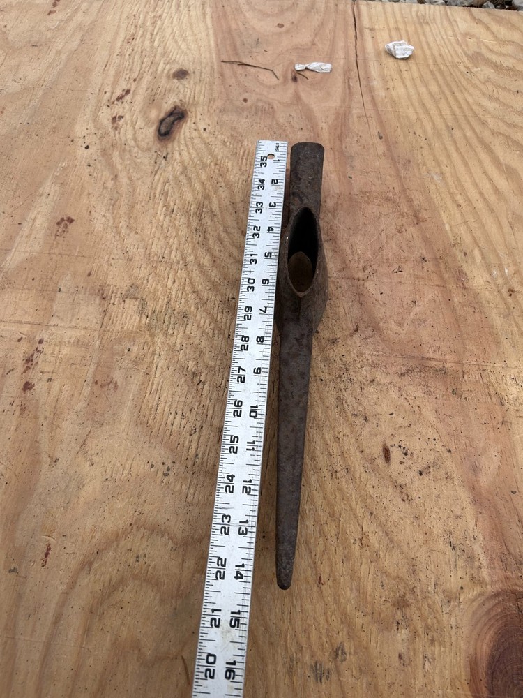 Long Pick Head Rusty Rustic no handle Original Vintage Primitive Farm Decor