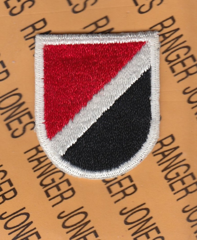 6th Special Forces Group Airborne SFGA beret flash patch #42A