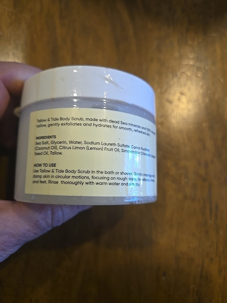 Tallow &tide Body Scrub