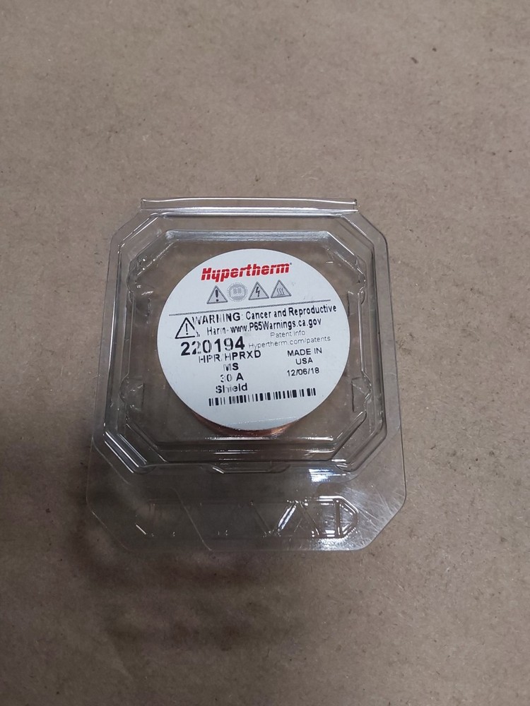 Hypertherm 220194 HPR/HPRXD 30Amp MS Shield...E17