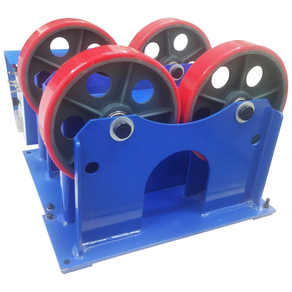 1T Timer-Controlled Welding Turning Roller Welding Roller Positioner 20-800mm