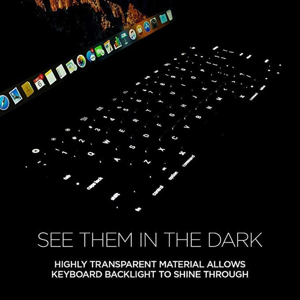 UPPERCASE GhostCover Premium Ultra Thin Keyboard Protector, Compatible with M...