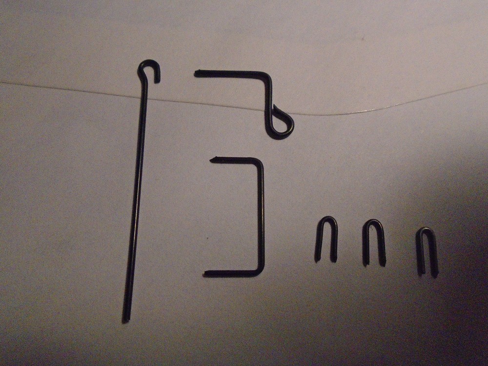 cuckoo clock door mounting wires