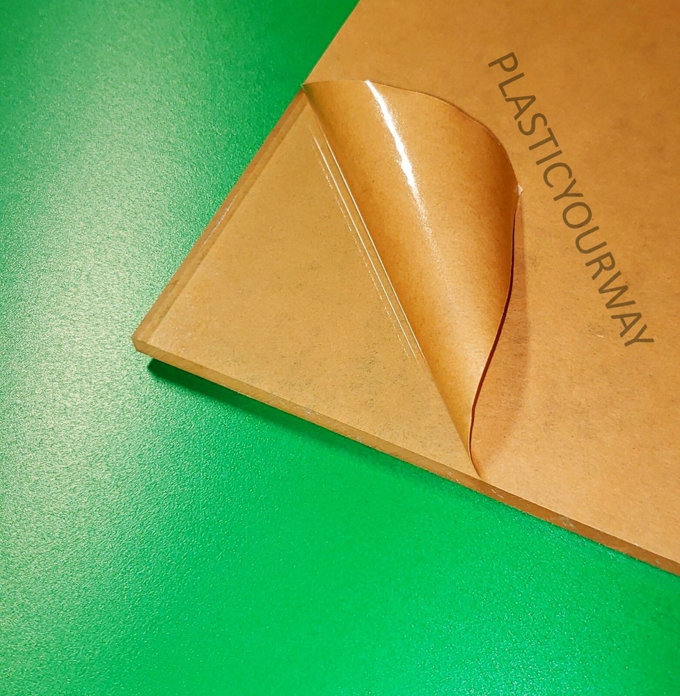 Clear Cast Acrylic Plastic Sheet 3/16" (.177") Custom Size (4pc)