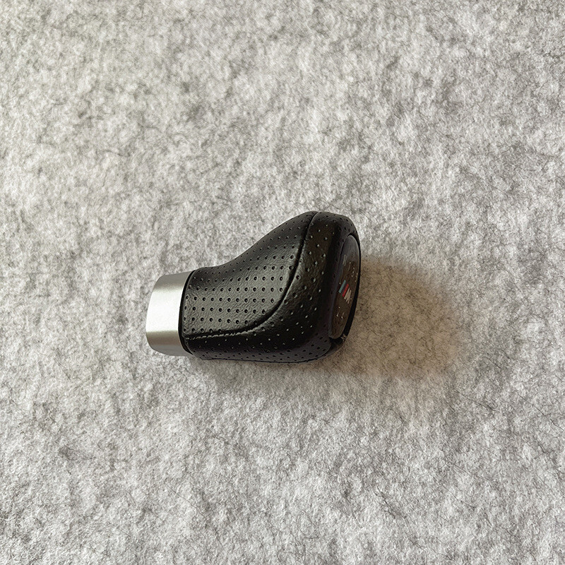 Weighted Black Leather Gear Shift Knob for BMW 5 Speed E30 E36 E46 E34 Free Ship
