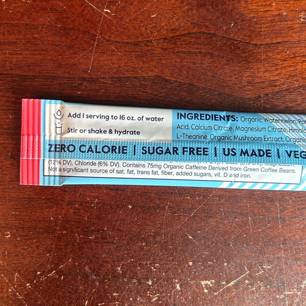 Nectar Hydration Essential Daily Energy Watermelon Flavor