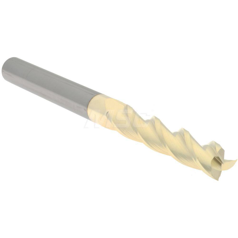 Accupro 1/2", 2-1/2" LOC, 1/2" Shank, 6" OAL, 3 Flute, Solid Carbide Square E...