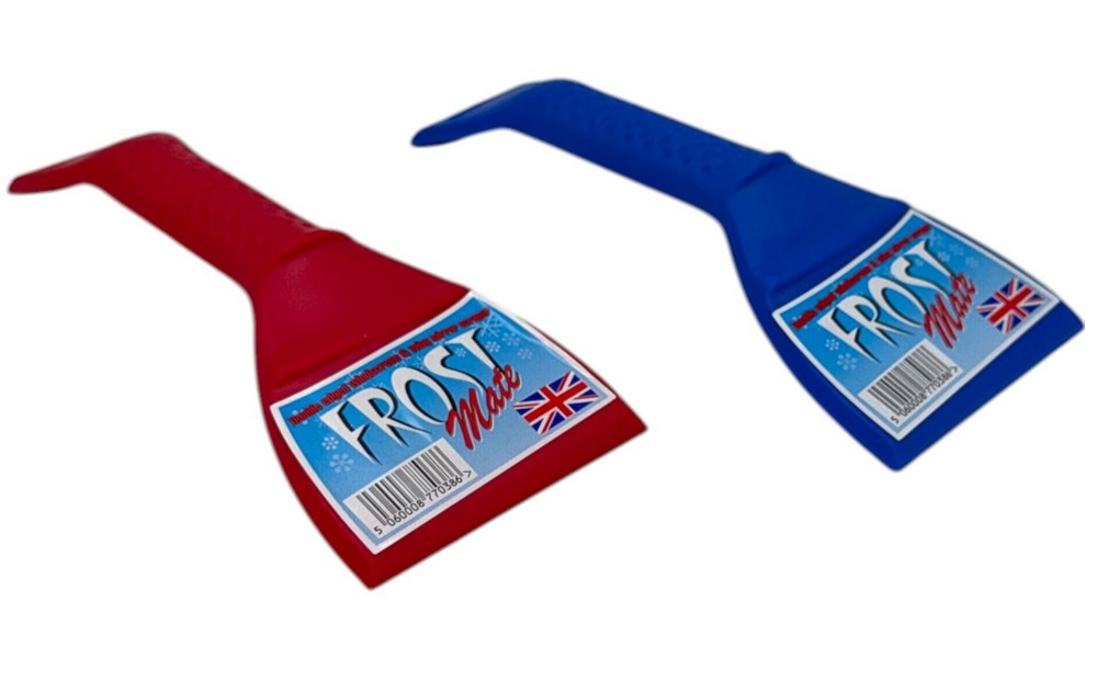 Windscreen Ice Scraper Delta Double Edged for Wing Mirrors Cars Vans Lorries