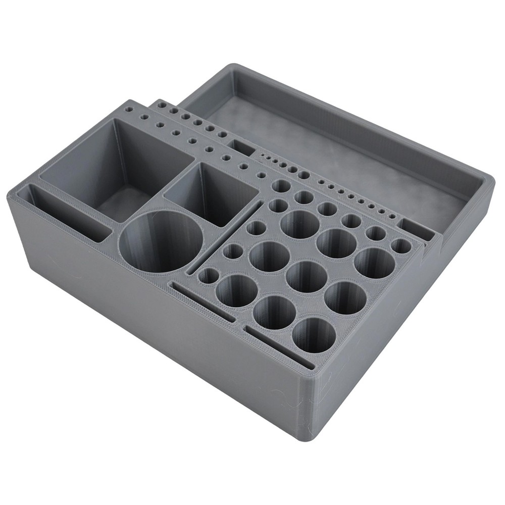 Fly Tying Storage Rack for Organizing Tools and Keeping Workspace Clean