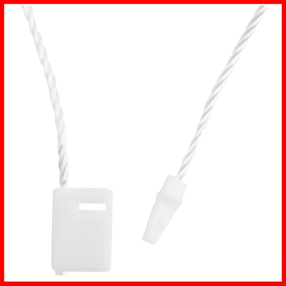 500-Pack Hang Tags with String Attached and Fasteners Blank Writable Cardstock