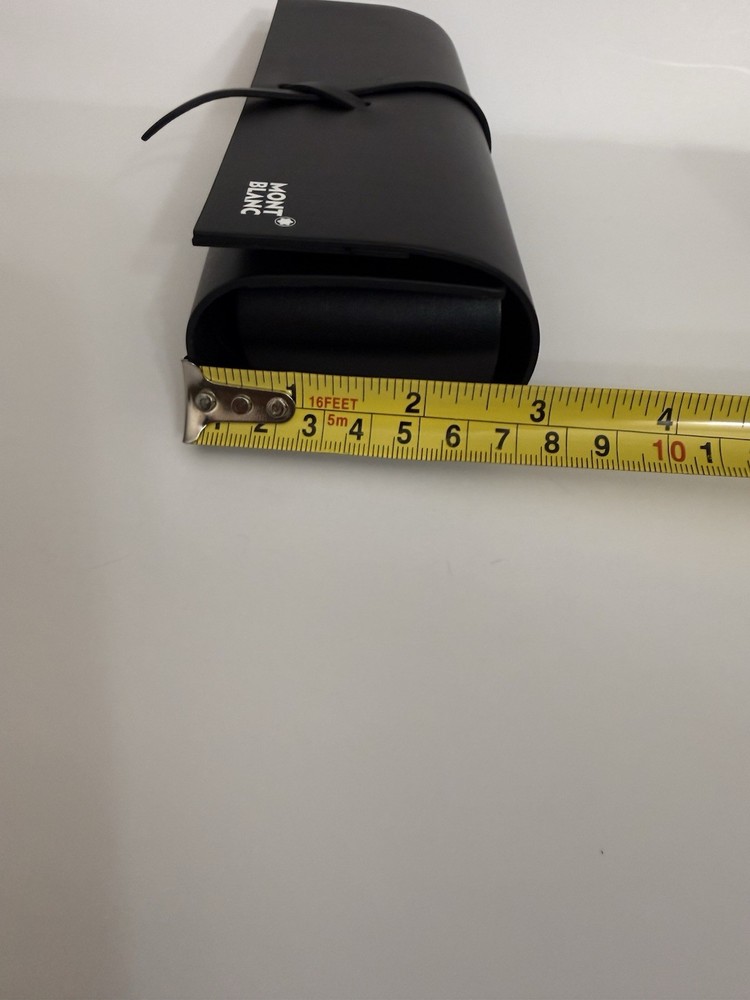 NEW MONTBLANC BLACK AUTHENTIC EYEGLASSES SUNGLASSES CASE ONLY