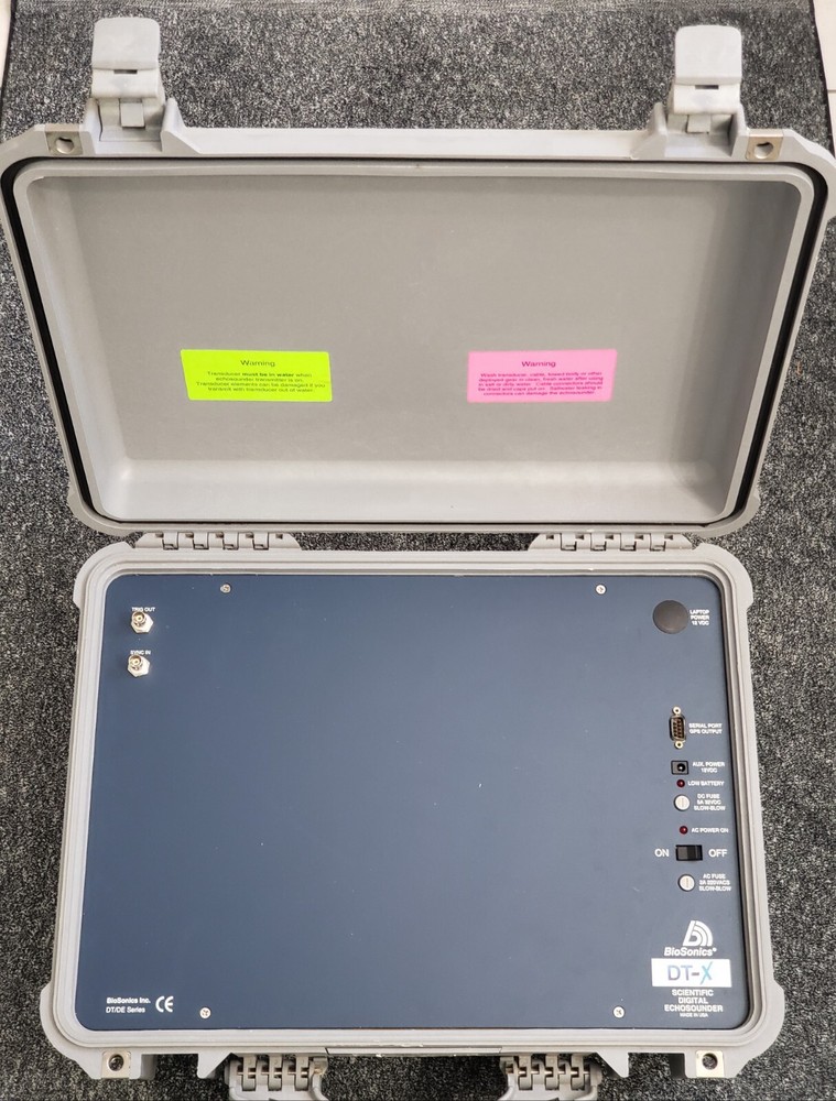 BioSonics Model DT-X Scientific Digital Echosounder. Tested And Found Working.