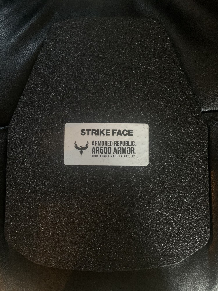 10x12 bullet proof plate Level 3+