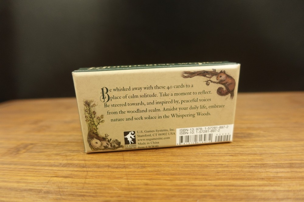 Whispering Woods Inspiration Oracle Card Deck