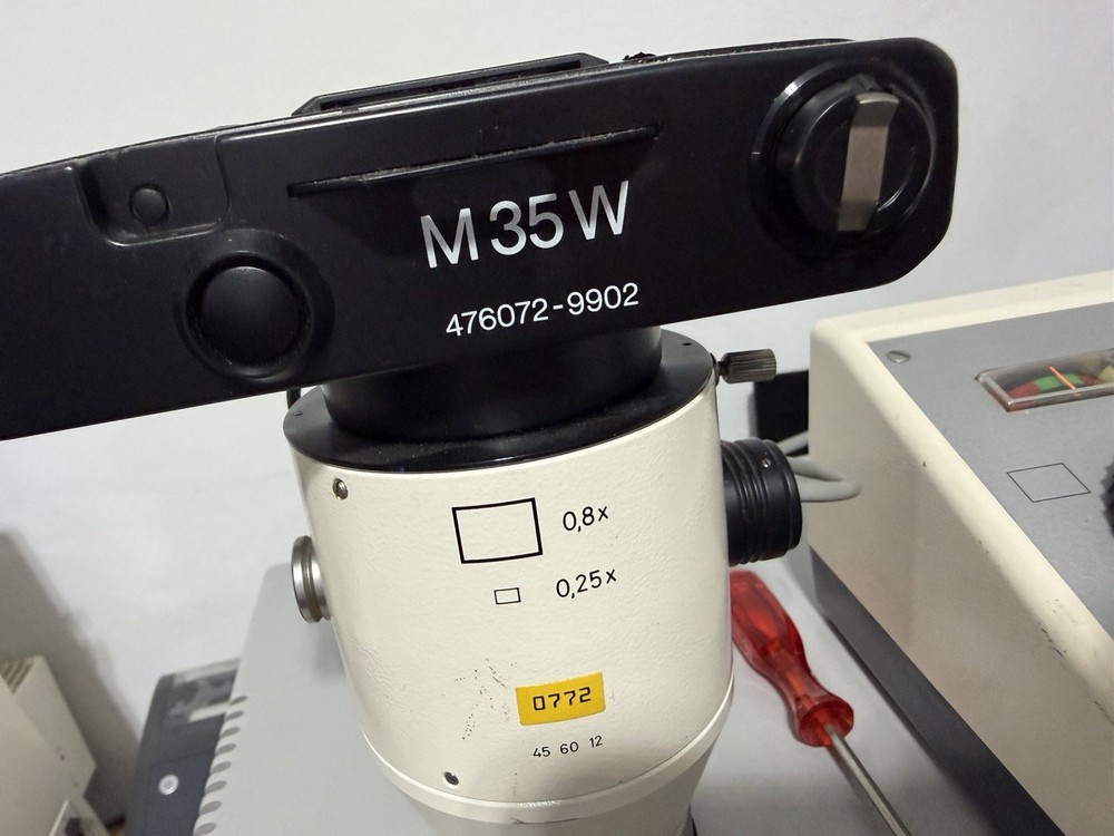 Zeiss Microscope Shutter Prontor W/ MC 63 Controller -