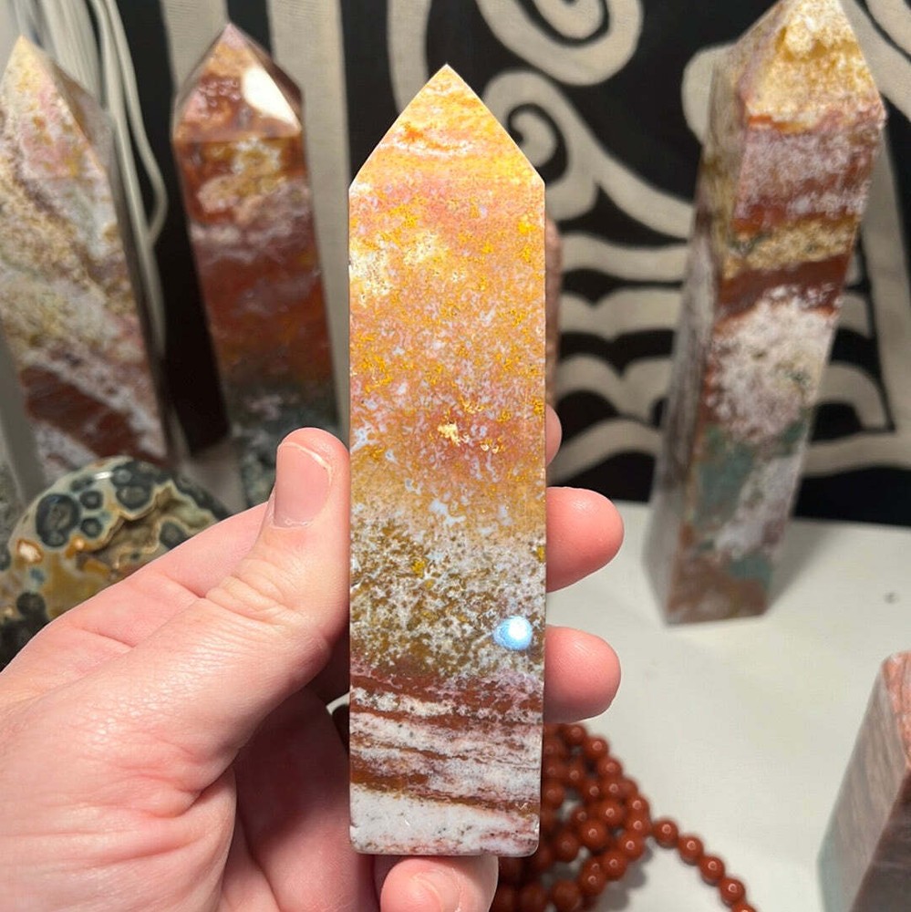 Ocean Jasper Obelisk A