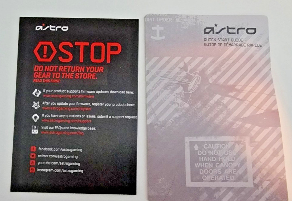 In Original box Astro Gaming USB TX Audio Transmitter