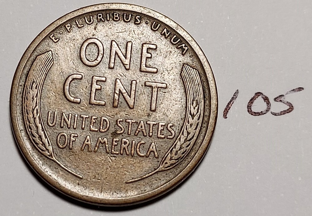 1919-S Lincoln Wheat Cent #105