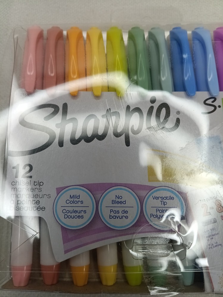 Sharpie S Note Creative Markers, Highlighters, Assorted 12 count, new