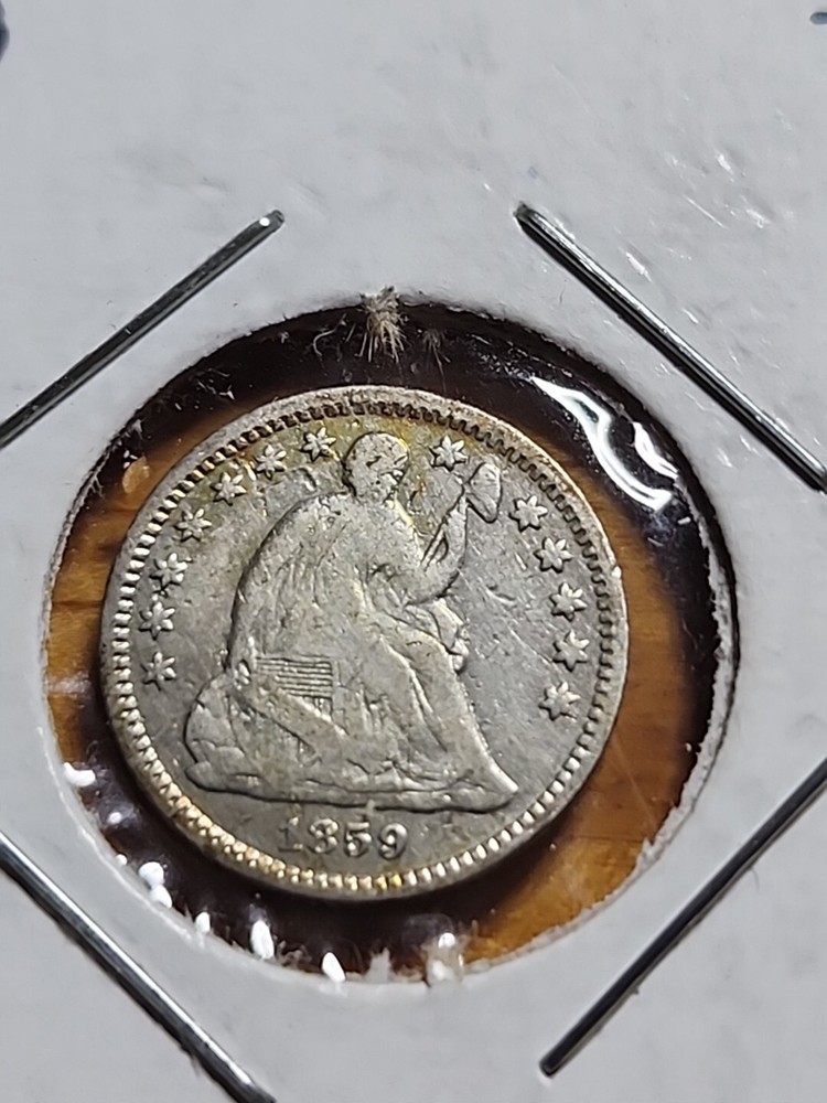 1859-O SEATED LIBERTY HALF DIME