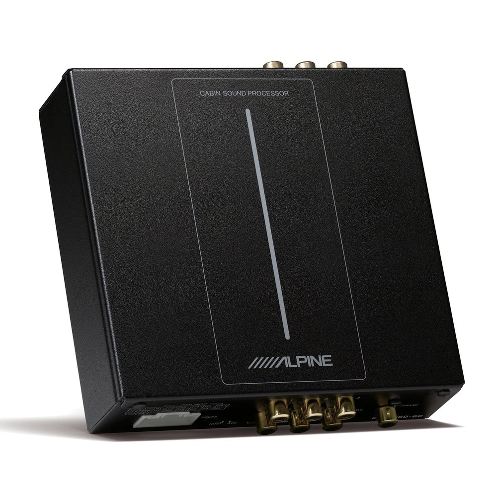 Alpine PXE-C60-60, S2-A36F & S2-A60M Bundle: 6-Ch Processor & Mono Amp