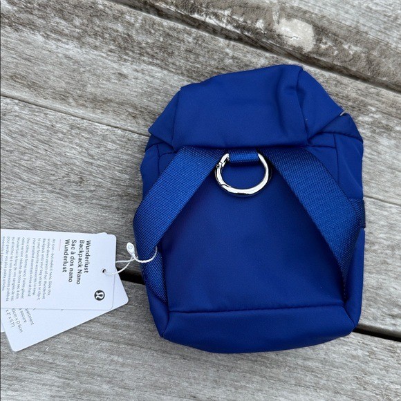 Lululemon Wunderlust Nano Backpack Riverside blue NWT
